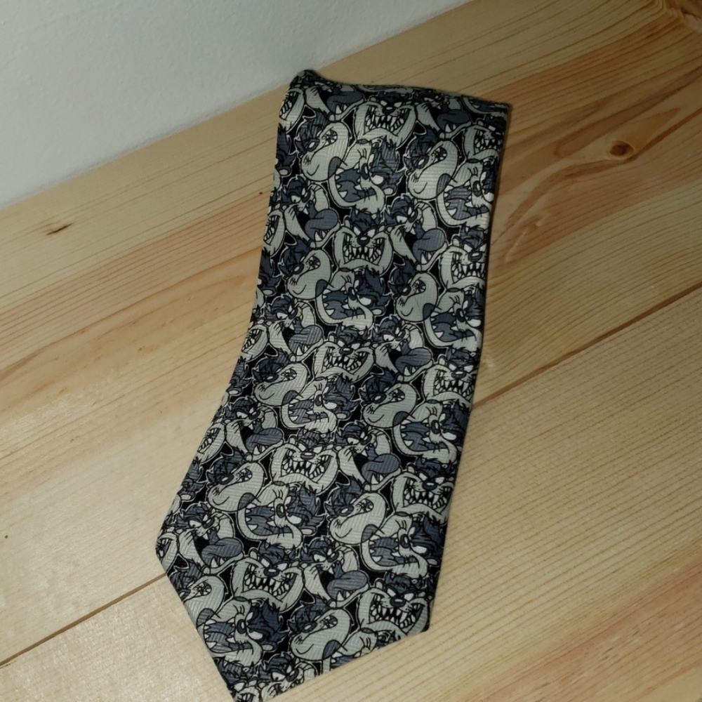 Tazmanian Devil Looney Tunes tie vintage - Inv.165